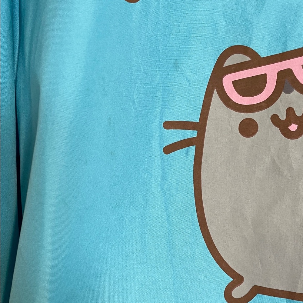 Pusheen Turquoise Hoodie Out of Office - Picture 7 of 7